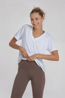 Maglietta in cotone Aura Yang