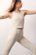 Top corto Dalia Crema