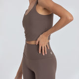 Estela Crop Top Espresso