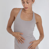 Magnolia Bodysuit Taupe