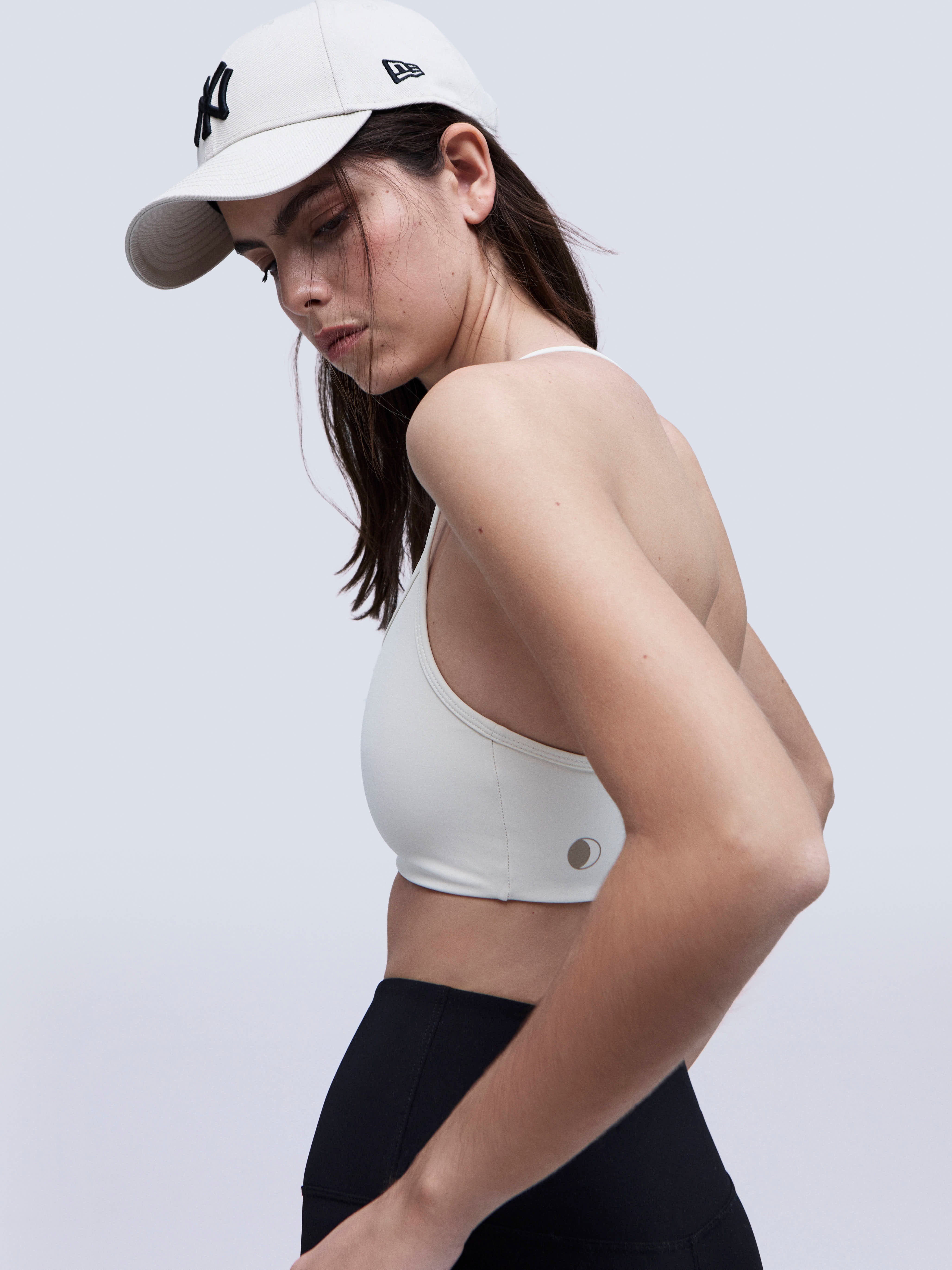 Frida Top Stone. Top sportivo compressivo e ad alto sostegno